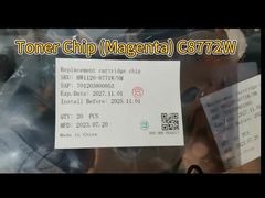 ชิปทอนเนอร์สีแมเจนต้า C8772W สําหรับ HP 02XL Photosmart Printer Cartridge Chip
