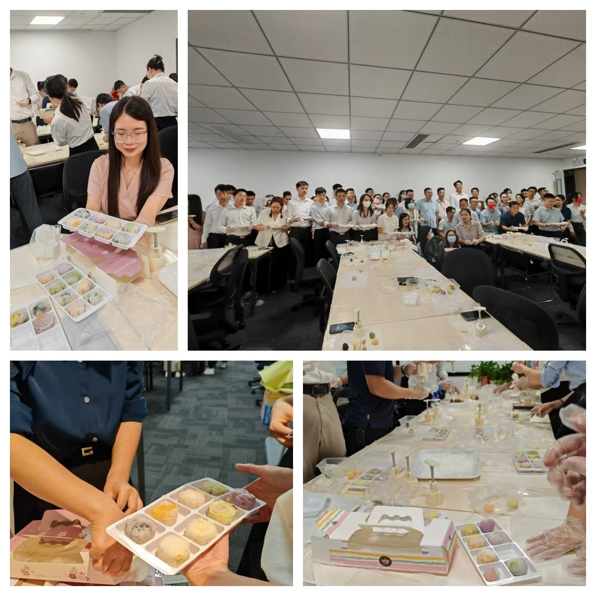 บล็อกบริษัทล่าสุดเกี่ยวกับ ฮองไทยเฉลิมฉลองเทศกาลกลางฤดูใบไม้ผลิ ด้วยกิจกรรมเค้กจันทร์ผิวหิมะ DIY