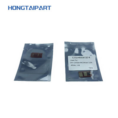 ซื้อ รีเซ็ตชิปหมึกสำหรับ OKI C332dn MC363dn ขนาดใหญ่ AP AU รุ่นตลับหมึกชิป 46508709 46508710 46508711 46508712 3.5K การผลิตออนไลน์