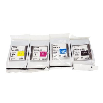ซื้อ ตลับหมึกเครื่องพิมพ์สำหรับ Canon iPF-500 510 600 605 610 650 655 700 710 720 750 755 (PFI-102) การผลิตออนไลน์