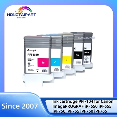 ซื้อ Canon PFI-104 Ink Cartridge for ImagePROGRAF iPF650 iPF655 iPF750 iPF755 iPF760 iPF765 การผลิตออนไลน์