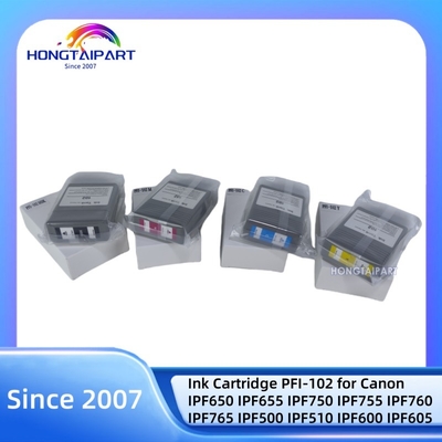 ซื้อ ตลับหมึก - MBK C M Y PFI-102 สำหรับ Canon IPF650 IPF655 IPF750 IPF755 IPF760 IPF765 IPF500 IPF510 IPF600 IPF605 IPF610 IPF710 IPF650 IPF750 การผลิตออนไลน์