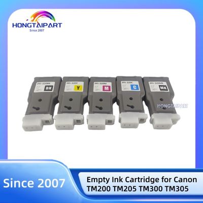 ซื้อ Empty Ink Cartridge 300ML PFI320 PFI-320 for Canon TM200 TM205 TM300 TM305 Compatible with Neutral Packing การผลิตออนไลน์
