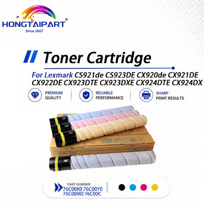 ซื้อ ตลับหมึกโทนเนอร์ 76C00 Series ที่รองรับสำหรับเครื่องพิมพ์เลเซอร์ Lexmark CS923 CX924 การผลิตออนไลน์