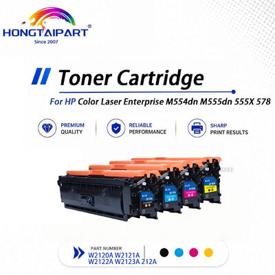 ซื้อ 212A W2120A ตลับหมึก Fit HP M554dn M555dn M555X M578 เครื่องพิมพ์ การผลิตออนไลน์