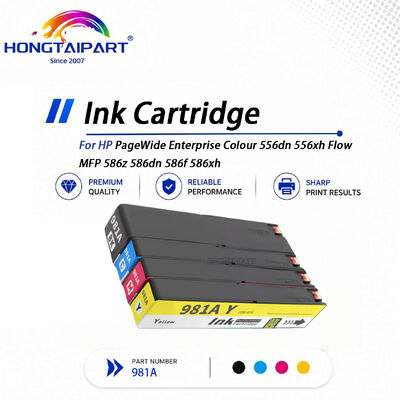 ซื้อ 981A กระปุกหมึกสําหรับ HP PageWide Enterprise 556dn 556xh Flow MFP 586z 586dn การผลิตออนไลน์