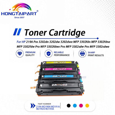 ซื้อ อัตราผลตอบแทนสูง 219A W2190A W2191A W2192A ตลับหมึกสำหรับ HP Pro 3202 3302 MFP การผลิตออนไลน์