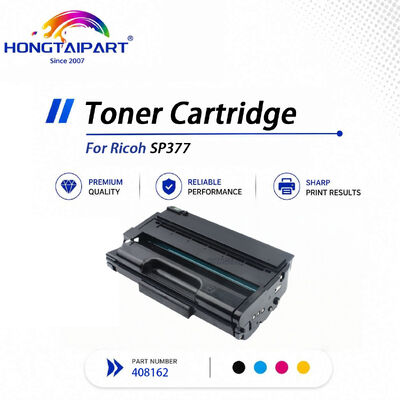 ซื้อ ตลับหมึกสีดำ 408162 ที่ใช้ร่วมกันได้สำหรับผงหมึกเครื่องพิมพ์ขาวดำ Ricoh SP377 การผลิตออนไลน์