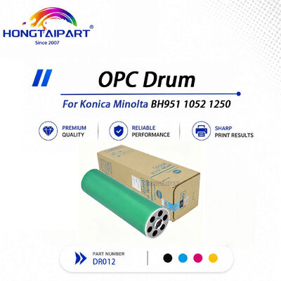 ซื้อ ทำเครื่องหมายด้วยฉลากของแท้ Konica Minolta DR012 ดรัม OPC ที่ทำเครื่องหมายไว้เดิมสำหรับเครื่องถ่ายเอกสาร BH951 1052 1250 การผลิตออนไลน์