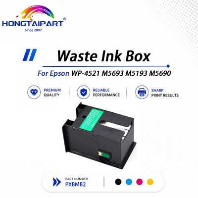 ซื้อ ปรับเทียบ PXBMB2 กล่องหมึกเสีย Anti-leak สำหรับ Epson WP-4521 M5693 M5193 M5690 การผลิตออนไลน์