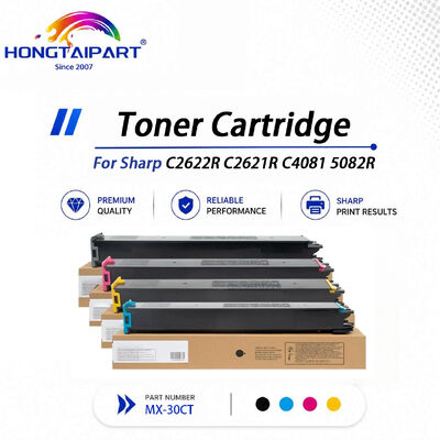 ซื้อ ตลับหมึกโทนเนอร์ MX-30CT MX-60CT ที่ปรับสีแล้ว เข้ากันได้กับ Sharp C2622R C2621R C4081 5082R การผลิตออนไลน์