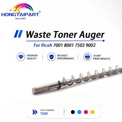 ซื้อ Anti-Blockage Drum Frame Long Waste Toner Auger For Ricoh 7001 8001 7502 9002 Copier Parts การผลิตออนไลน์