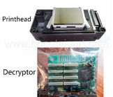 หัวพิมพ์ Epson DX5 ดั้งเดิม F186000 ล็อคตรงกับตัวถอดรหัส