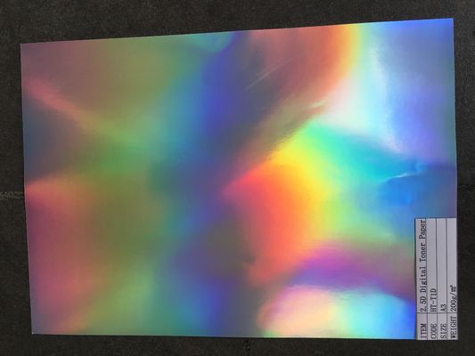 2.5D Digital Toner Paper Shining Paper Advertising Exhibition Frame Paper