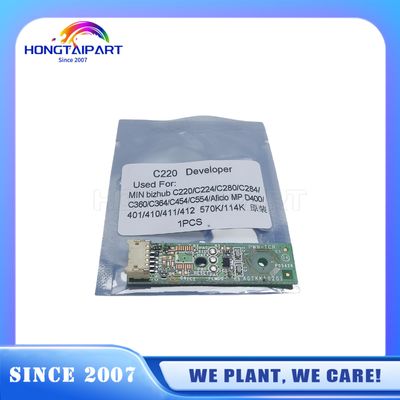 ชิปพัฒนาระเบียงสําหรับ Konica Minolta Bizhub C220 C224 C280 C284 C 360 C364 C454 C554 Aficio MP D400 401 410 411 412 570K 114K