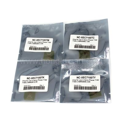 ชิปตลับหมึกสำหรับ Xerox phaser 7100 7100N (106R02606 106R02607 106R02608 106R02612)