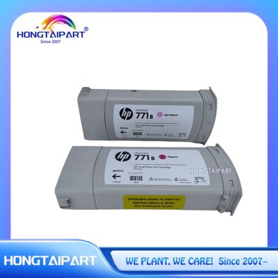 แมจันต้า แวิวิด คาร์ทริจสีรูป 771B B6Y01A B6Y03A B6Y27A สําหรับ HP DesignJet Z6200 Z6600 Z6610 Z6800 Z6810 เครื่องพิมพ์ 775ml HONGTAIPART