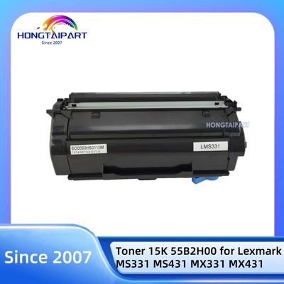 โทนเนอร์ 15K 55B2H00 สำหรับ Lexmark MS331 MS431 MX331 MX431 ใช้ร่วมกันได้