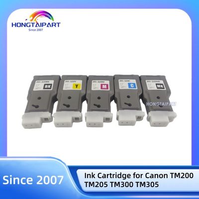Ink Cartridge 300ML PFI320 PFI-320 for Canon TM200 TM205 TM300 TM305 Compatible with Neutral Packing