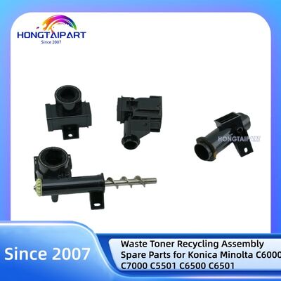 อะไหล่ชุดรีไซเคิลผงหมึกเสียสำหรับ Konica Minolta C6000 C7000 C5501 C6500 C6501 Hongtaipart