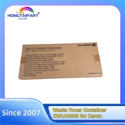 ถังทอนเนอร์ขยะ CWAA0663 สําหรับ Xerox 650i 750i C5540i C6550i C7550i 6000 7000 C5400 C6500 C7500 C5550 C6500 C7600 C5580 C6680 C7780 DocuColor 5065 5065II 6075II 1450 GA 700 สีดิจิตอล 550 560