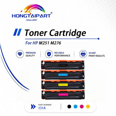 ตลับหมึกสี 131A CF131A ที่รองรับสำหรับเครื่องพิมพ์สำนักงาน HP M251 M276