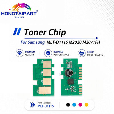 การนับที่แม่นยำไม่มีข้อผิดพลาดที่ไม่รู้จักชิปหมึก MLT-D111S สำหรับ Samsung M2020 M2021 เวอร์ชัน HK