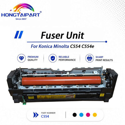 เครื่องทำความร้อนที่มีเสถียรภาพสูง Konica Minolta C554 Fuser Unit สำหรับเครื่องถ่ายเอกสาร Bizhub C554 C554e