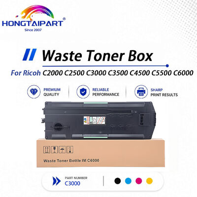 กล่องหมึกเสีย Ricoh IM C3000 ความจุขนาดใหญ่ป้องกันการรั่วสำหรับเครื่องถ่ายเอกสาร IM C2000 C2500 C3000 C3500 C4500 C5500 C6000