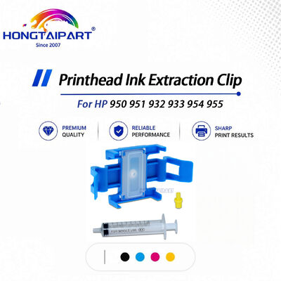 หัวฉีด-การกู้คืนหัวพิมพ์หมึกสกัดคลิป Quick Purge สำหรับ HP 950 951 932 933 954 955