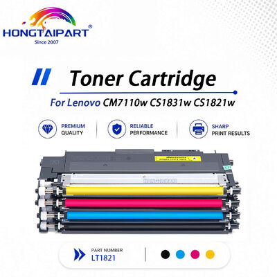 กล่องผงหมึกอิ่มตัวสม่ำเสมอแบบดรัมเซฟ LT1821 สำหรับการพิมพ์สีเป็นชุดสำหรับธุรกิจขนาดเล็ก