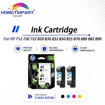 มีเสถียรภาพ 51645A B3F38A ตลับหมึกสำหรับ HP 712 720 722 820 830 832 850 855 870 880 882 890