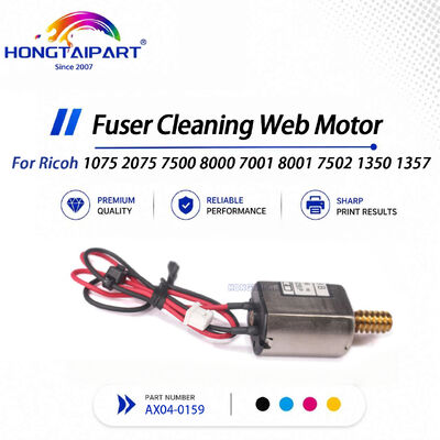 Stable Fuser ทำความสะอาด Web มอเตอร์ AX04-0159 สำหรับ Ricoh 1075 2075 7500 8000 7001 8001 7502 1350 1357 เครื่องถ่ายเอกสาร