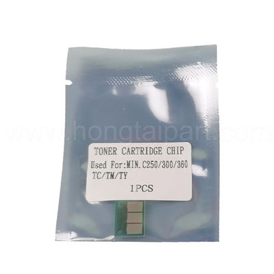 Toner Chip สำหรับ Konica Minolta Bh C250 300 360 ชิป Toner Drum คุณภาพสูงและมีเสถียรภาพและยาวนาน