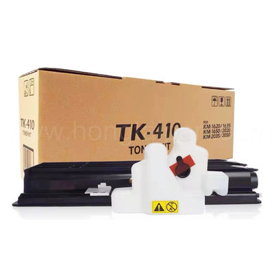 ขวดผงหมึกเสียพร้อมตลับผงหมึกสำหรับ Kyocera KM-1620 2020 1635 1650 2035 2050 TK-410